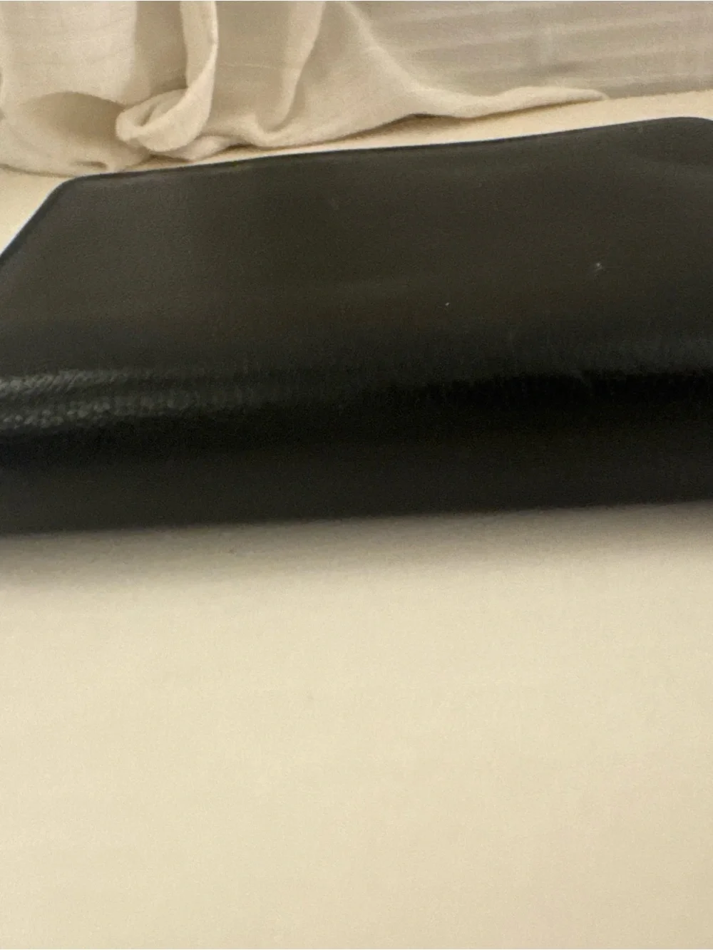 Vintage 90,s Franklin Quest Black Leather Zip Organizer planner
